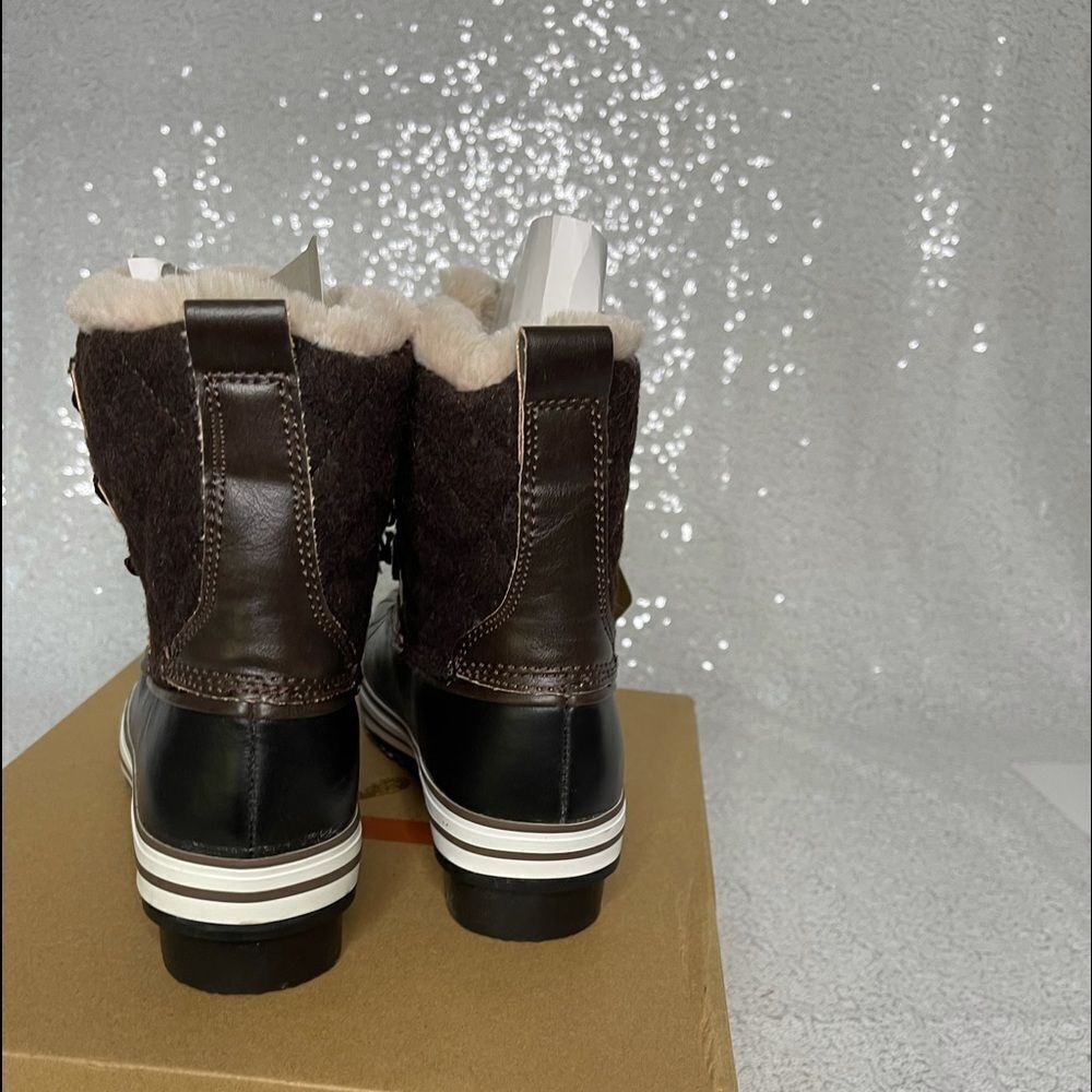 Transco Jands Brown Lace-Up Cold Weather Boot - Picture 3 of 4